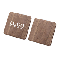 Cermin Kayu Minimalis Kompak Portabel Mini Lipat Saku dengan Logo Terukir Kustom Hadiah Harian