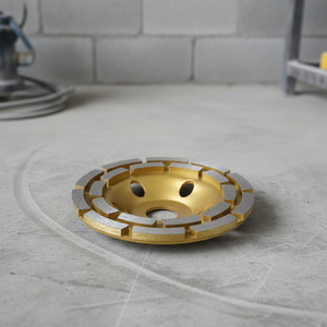 <span class=keywords><strong>Meule</strong></span> diamantée <span class=keywords><strong>à</strong></span> double rangée PMS 115 mm pour pierre, brique, carrelage et outils de ponçage du béton - Product Image 4