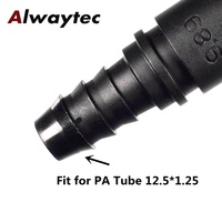 Conector de Manguera de Combustible de 9.89mm 1/4\", Conector de Manguera de Combustible, Adaptadores de Conexión de Tubería de Aceite, Conector Rápido de Línea de Combustible de 3/8\" para Inyector de Combustible