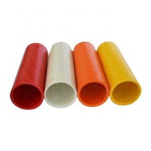 Haoli cường độ cao FRP vòng ống <span class=keywords><strong>GRP</strong></span> lan can ống màu xanh lá cây màu vàng sợi thủy tinh Composite Ống - Product Image 2