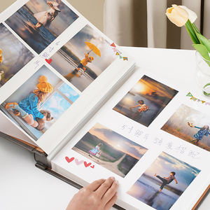 Albums photo de haute qualité à grande capacité avec pages autocollantes, pochettes en plastique, inserts pour cartes de collection, <span class=keywords><strong>billets</strong></span> de cinéma - Product Image 4