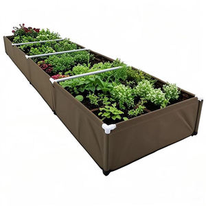 Bolsa <span class=keywords><strong>de</strong></span> Cultivo <span class=keywords><strong>de</strong></span> Fieltro para Suelo Vivo, Cama <span class=keywords><strong>de</strong></span> Cultivo Elevada <span class=keywords><strong>de</strong></span> Tela Transpirable <span class=keywords><strong>con</strong></span> Estructura <span class=keywords><strong>de</strong></span> Tubos - Product Image 1