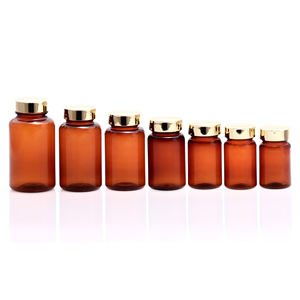 ISO 9001 Certified Small <b>Amber</b> Plastic <b>Bottle</b> Japan Manufacturers For Pharmaceutical Tablets - Product Image 1