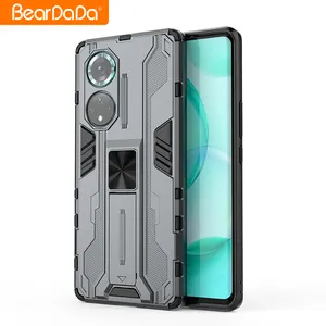 Casing HP, Tahan Guncangan, Aksesori Ponsel, Bumper PC Mewah, Penutup Belakang untuk Honor 50 Pro 5G Kickstand