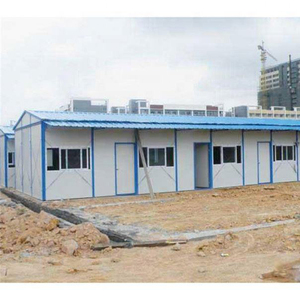 Casa prefabricada Oficina de bajo costo Habitación de sitio Estructura de acero portátil económica Tipo K Casa modular prefabricada K para dormitorio de trabajadores - Product Image 5