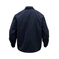 Veste de coach personnalisée pour homme, légère, coupe-vent et imperméable, idéale pour l'automne