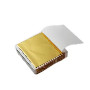 Gold Leaf for Arts Gilding Crafting Painting Furniture Decoration Gold Foil Sheets