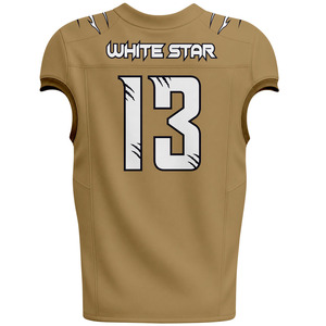 Vente en gros d'uniformes de football américain de haute qualité pour adultes, ensemble personnalisé avec impression, vêtements de sport, uniforme de football fabriqué au Pakistan - Product Image 3