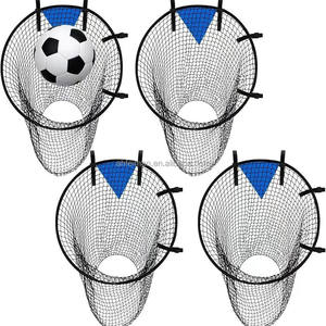 Football Shooting Accuracy Training Equipment Soccer Target <strong>Net</strong> Soccer Target Goal <strong>Top</strong> <strong>Bins</strong> - Product Image 1