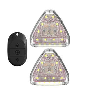 <span class=keywords><strong>Luz</strong></span> Estroboscópica LED Inalámbrica con Control Remoto, Baliza de <span class=keywords><strong>Emergencia</strong></span> para Auto, Camión, Vehículo, Dron, Lámpara Triangular de Seguridad Portátil RM7 - Product Image 3