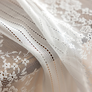 Chemin de table en dentelle tissée blanche, nappe rectangulaire décorative pour Noël, mariage, anniversaire, banquet à domicile - Product Image 6