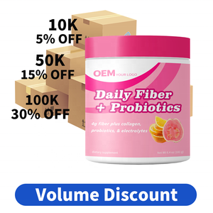 Poudre de fibres probiotiques quotidiennes très demandée – Fournisseur OEM en gros, fabrication stable et approvisionnement à long terme pour les marchés internationaux - Product Image 3
