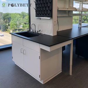 Encimeras de laboratorio de resina fenólica HPL con superficie mate de poliuretano - Product Image 4