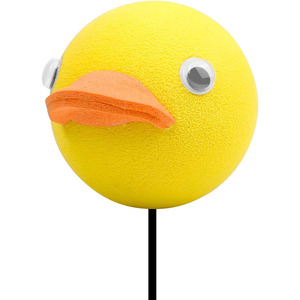 High Quality EVA Yellow Duck Antenna Ball Custom Eco-Friendly Lightweight <strong>Portable</strong> Fashion Appearance for Auto Antenna - Product Image 2