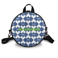 Sac rond en PU pour femme de la sororité Sigma Gamma Rho, sac réutilisable en tissu de haute qualité, sac de week-end