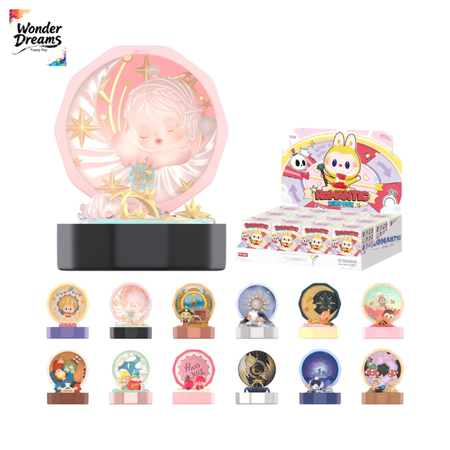 For MART Romantic Ring Box Series 4 Scene Sets Blind Box Figures PVC Collectible Toys by Japan Holiday Birthday Gifts Girls Boys