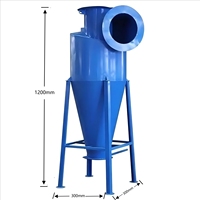 Séparateur Cyclonique en Acier au Carbone Adapté aux Collecteurs de Poussière Cycloniques Multi-Tubes pour les Usines de Farine et le Traitement des Céréales