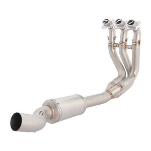 ท่อไอเสียสเตนเลสสตีลสำหรับ Triumph <span class=keywords><strong>Trident</strong></span> 660เสือโคร่ง660ท่อด้านหน้า2021 2025 - Product Image 1