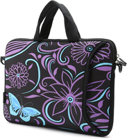 Étui de voyage en néoprène pour tablettes ordinateurs portables sac de transport souple tablette sac de messager avec accessoires poche sac à bandoulière couverture pour ordinateur portable
