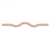 Barre de Pilates lestée en silicone, haltère de yoga, bâton de curl, barre de fitness pour entraînement à domicile, renforcement du tronc, personnalisable OEM