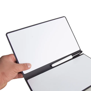 Op Maat Gemaakte Wisbaar Whiteboard Notebook Pak Pu Dubbelzijdig Student Whiteboard Lederen Planning Board Kantoor Memo Schrijfbord - Product Image 6