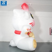 Mascotte de dessin animé gonflable personnalisée sculpture de personnage gonflable publicité de poupée gonflable
