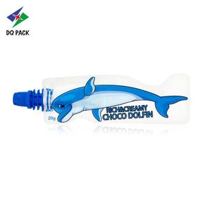 Kantung kecil plastik kedap air kustom untuk minuman jus cokelat kemasan susu - Product Image 3