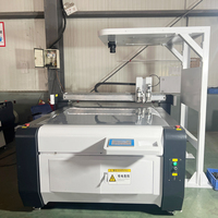 ZXT automatique CNC acrylique vinyle KT conseil PVC conseil à plat autocollant étiquette boîte en carton Machine de découpe de papier
