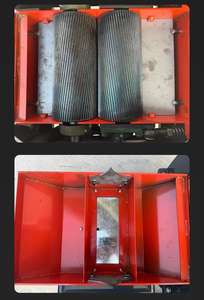 เครื่องบดเมล็ดข้าวโพดและถั่วลิสงแบบลูกกลิ้งคู่ ควบคุมด้วย PLC ความจุสูง พร้อมมอเตอร์และตลับลูกปืนอัตโนมัติ 220V - Product Image 2