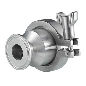 Vanne de retenue simple union à ressort en acier inoxydable sanitaire SS304 de 1 pouce de haute qualité avec joint en silicone anti-refoulement - Product Image 4