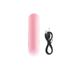 USB-Aufladbarer 10-Gang Mini-Bullet-Vibrator Paar-Klitoris-Massagegerät Weibliches Masturbationsspielzeug aus Silikon Kleines Erwachsenen-Sexspielzeug für Frauen - Product Image 6