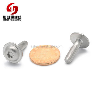 M5 Soulevées Gaufrette En Acier Inoxydable Douille Torx Fleur Tête <span class=keywords><strong>Vis</strong></span> <span class=keywords><strong>m7</strong></span> - Product Image 1
