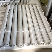Rouleau de treillis métallique tissé en acier inoxydable 304/316, maille 20, tissage plat, résistant à la corrosion, pour filtres de ventilation et de liquides DIY