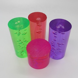 Barre acrylique en fonte, Style libre, éclairage Led, coloré, acrylique - Product Image 4