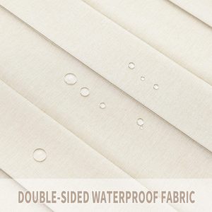 Rideaux de Douche Magnétiques de Luxe Personnalisés pour Salle de Bain, en Tissu Polyester Imperméable, Pliables - Product Image 5