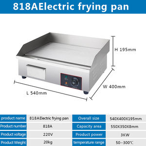 Équipement de décrochage commercial-Grill électrique plaque de fer calmar en acier inoxydable cuisson spéciale nouilles froides Machine pour la friture de <span class=keywords><strong>steak</strong></span> - Product Image 5