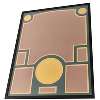 Bord rouge aluminium métal nouveau Design Offre Spéciale vente en gros noir carré Jersey chemise Photo photo peinture cadre