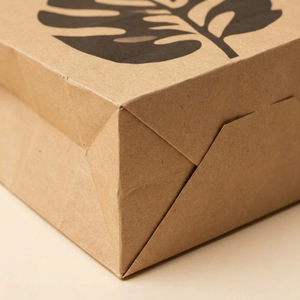 Sacs cadeaux en papier kraft personnalisés avec logos et poignées personnalisables, biodégradables et recyclables - Product Image 4
