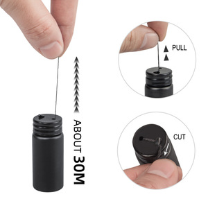 <strong>Microblading</strong> Permanent Makeup Pre-inked Eyebrow Thread <strong>Brow</strong> Mapping String in Glass Bottle - Product Image 3