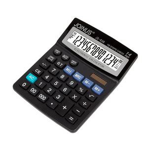 Calculatrice électronique de bureau solaire en plastique JOINUS à 14 chiffres, directement de l'usine - Product Image 1