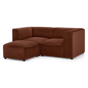 Proyecto de muebles a juego para estudiantes, residencia juvenil, Hotel <span class=keywords><strong>Express</strong></span>, casa de huéspedes, pequeño sofá Modular de terciopelo - Product Image 3