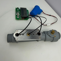 Module 4G à ultrasons pour compteur d'eau, compatible carte SIM, plateforme de gestion gratuite avec API, alimenté par batterie, marque Junrui