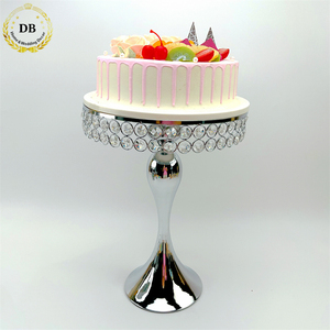 Bruiloftdecoratie Europese Bases voor Taarten Taartplateau Banket Metalen Desserttafel Taartplateau Set - Product Image 2