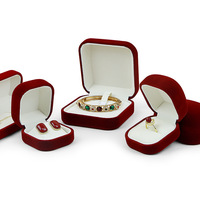 Boîte à bijoux haut de gamme en carton gaufré velours, forme pain vapeur, pour boucles d'oreilles et bagues, design inspiré de la Mongolie, fermeture magnétique