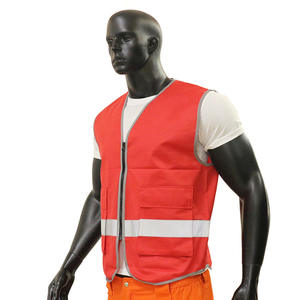 Hommes Femmes Respirant Confortable Haute Luminosité Gilet de Sécurité Réfléchissant Vente en Gros de Vêtements de Construction Prêts à l'Impression - Product Image 5