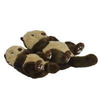 Vente en gros usine : Jouets en peluche lestés motif Panda, 100% Polyester, personnalisables, avec housse amovible et lavable, technique de tissage