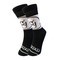 HY-4801 Logo personnalisé JACQUARD dessin animé Mario chaussettes Long Tube bonneterie Couples tricoté adultes bas hommes et femmes chaussettes