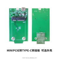 Carte adaptatrice MINIPCIE vers Type-C prenant en charge les modules dotés d'interfaces MINIPCIE 3G, 4G et 5G