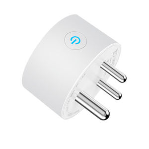 Fabrication de prise de courant indienne pour maison intelligente avec moniteur d'énergie maillé WiFi Flash de micrologiciel personnalisé basé <span class=keywords><strong>sur</strong></span> la réinitialisation ESP32/8266 - Product Image 1