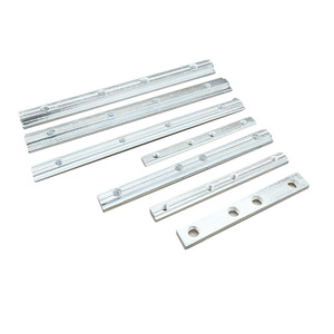 Aluminum Profile Connecting Rod 2020 3030 4040 4545 Carbon Steel Zinc Plated Straight Fitting Industrial Use - Product Image 1